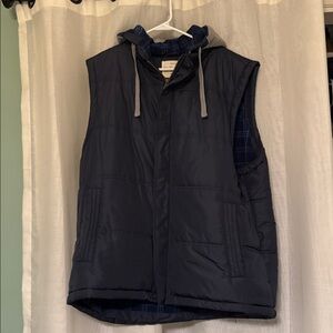 Weatherproof Vintage Plaid Vest with hood